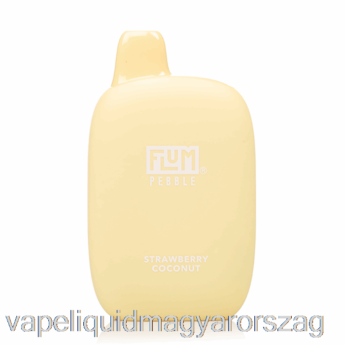 Flum Pebble 6000 Eldobható Eper Kókuszos Vape Folyadék